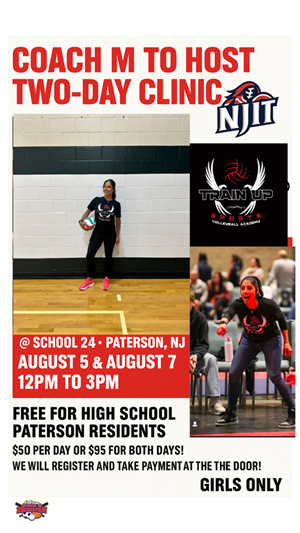 ALL GIRL'S TWO DAY VOLLEYBALL CAMP